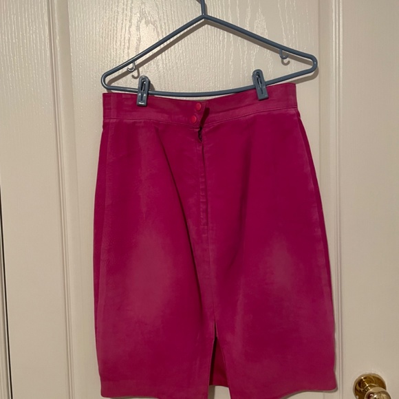 Vintage late 80’s early 90’s suede and leather - Picture 12 of 16